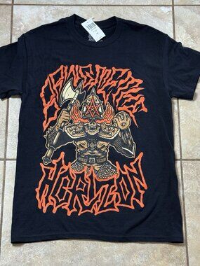 Bring Me The Horizon Axe Slinger Two-Sided T-Shirt SMALL New